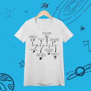 Nome do produto Camiseta Feminino Drake Equation