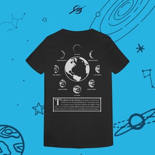 Nome do produto Camiseta Feminina Phases of the Moon