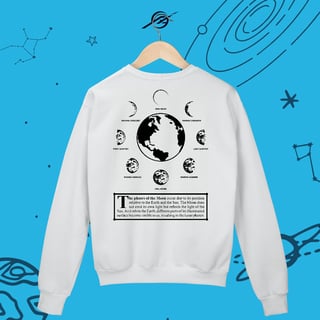 Nome do produto Moletom Phases of the Moon