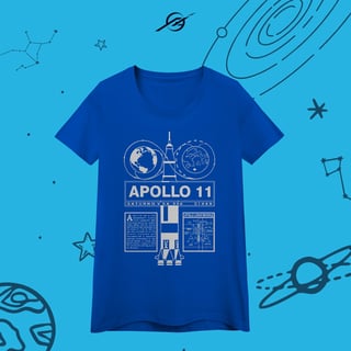 Nome do produto Camisa Feminina Apollo 11