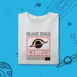 Nome do produto Camisa Masculina Black Hole