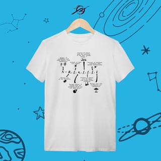 Nome do produto Camiseta Masculino Drake Equation
