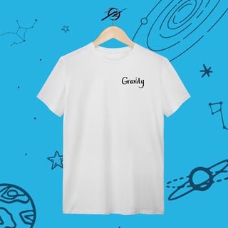 Nome do produto Camiseta Masculina Gravity