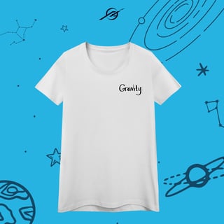 Nome do produto Camiseta Feminina Gravity
