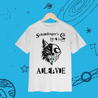 Nome do produto Camiseta Infantil Schrodinger Cat