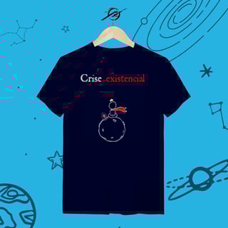 Nome do produto Camiseta Masculina Crise Existencial 