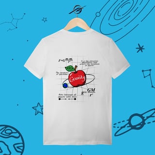 Nome do produto Camiseta Masculina Gravity
