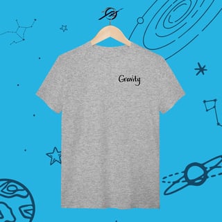 Nome do produto Camiseta Masculina Gravity