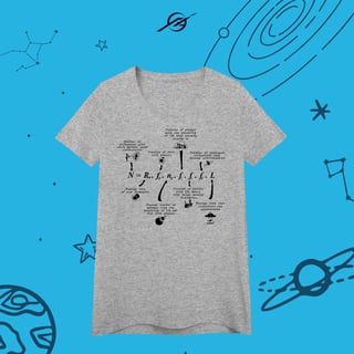 Nome do produto Camiseta Feminino Drake Equation