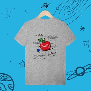 Nome do produto Camiseta Masculina Gravity