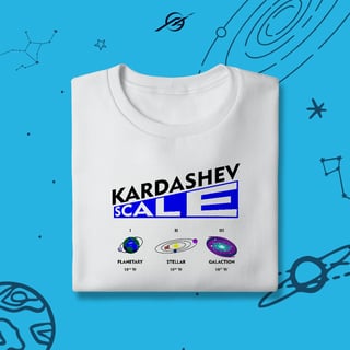 Nome do produto Moletom Kardashev Scale