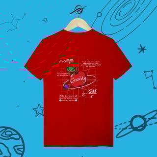 Nome do produto Camiseta Masculina Gravity