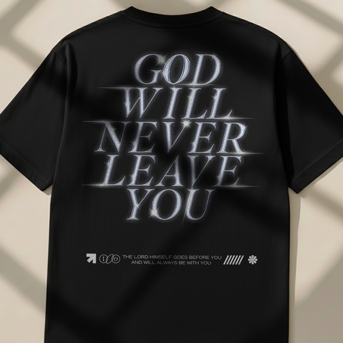 Nome do produto: God Will Never Leave You!