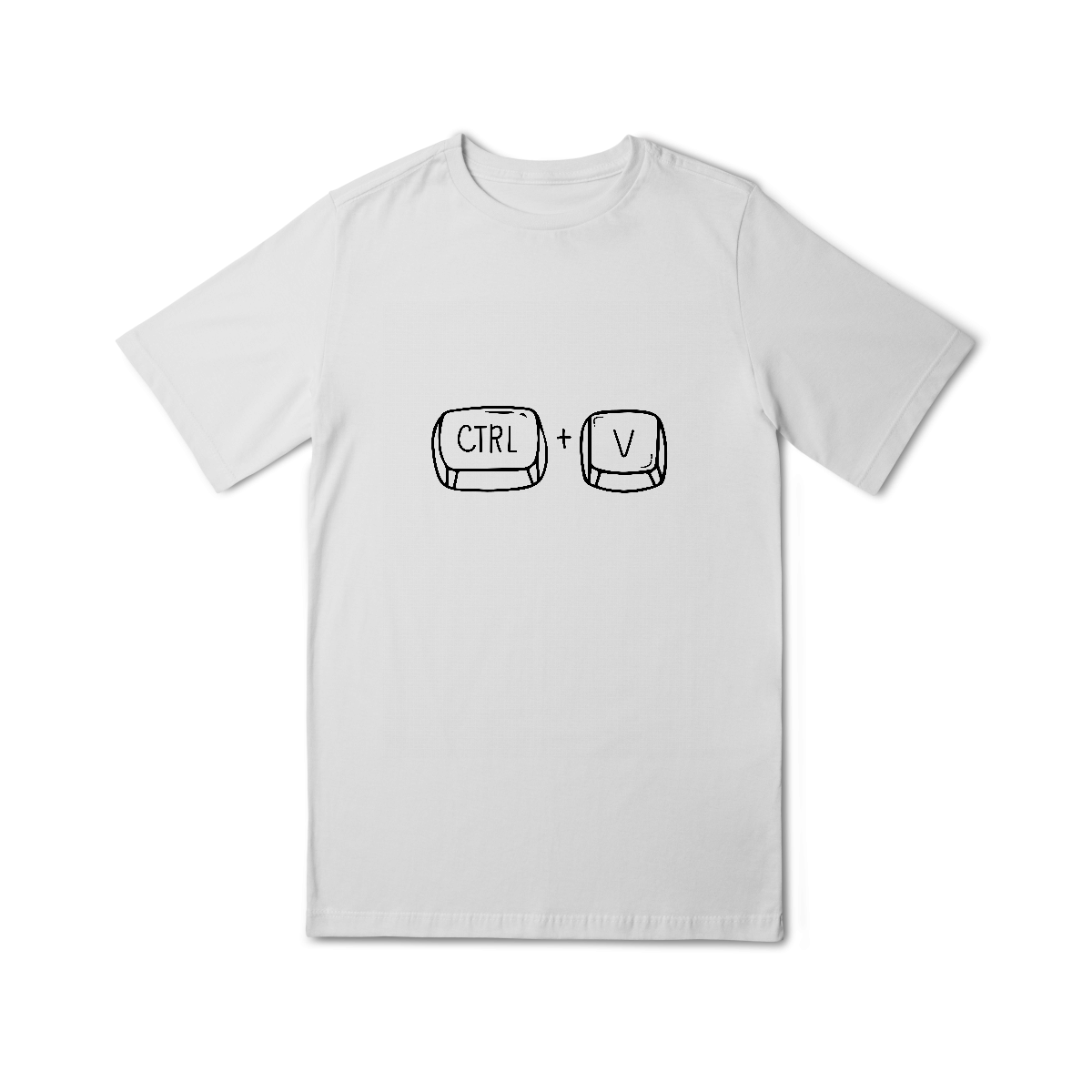 Nome do produto: Camiseta infanto juvenil Ctr + V