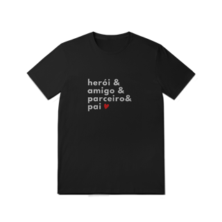 Nome do produto Camiseta &Pai Preta