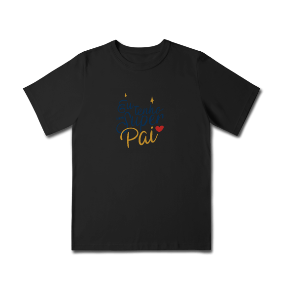 Camiseta infantil super pai