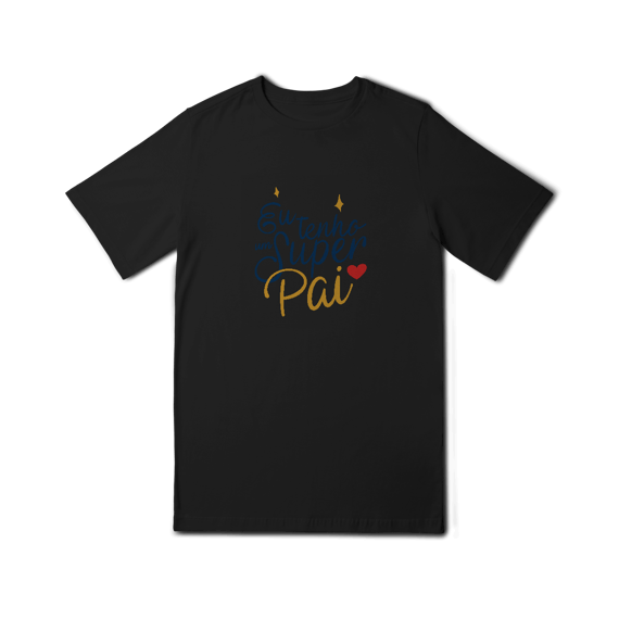 Camiseta infanto juvenil super pai