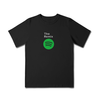 Nome do produto Camiseta infantil The Remix Preta