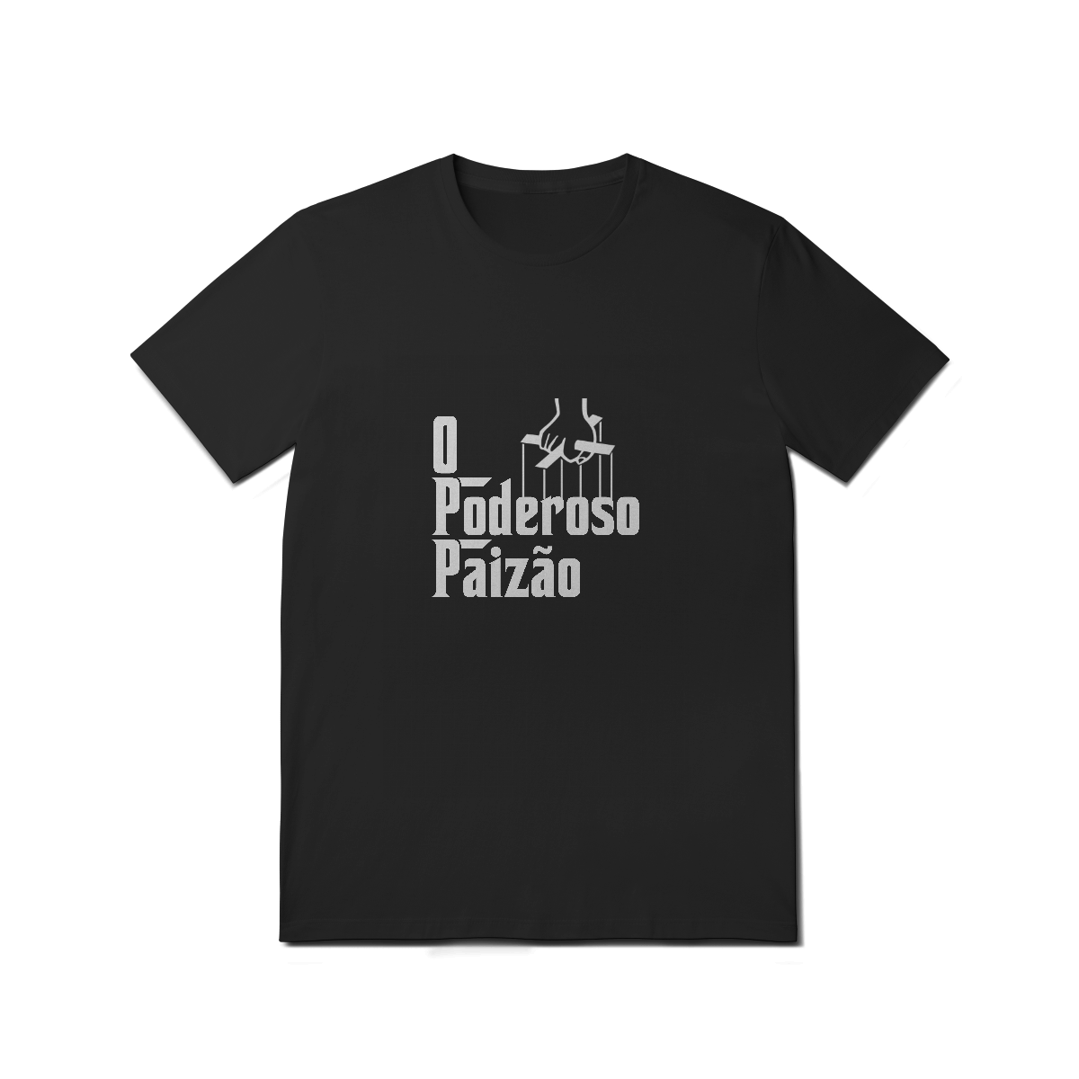 Nome do produto: Camiseta o poderoso paizão preta