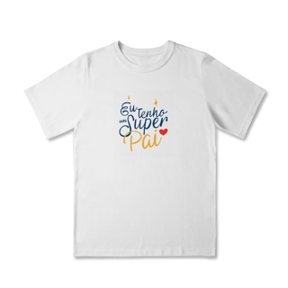 Nome do produto Camiseta infantil super pai