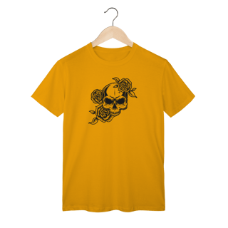 Nome do produto Camiseta Caveira Flor