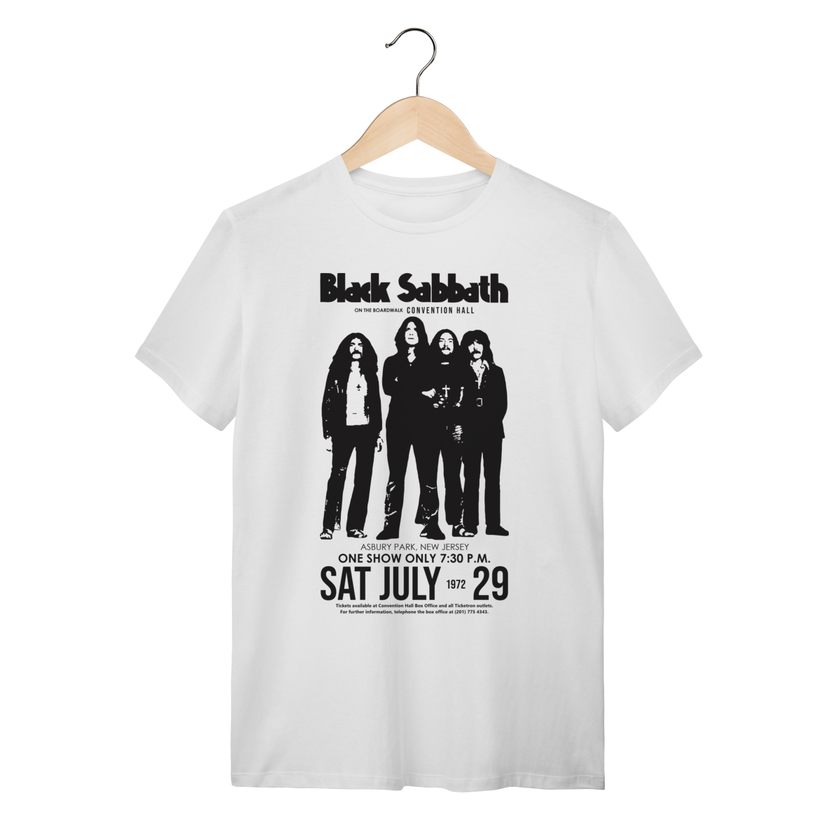 Nome do produto: Camiseta Black Sabbath