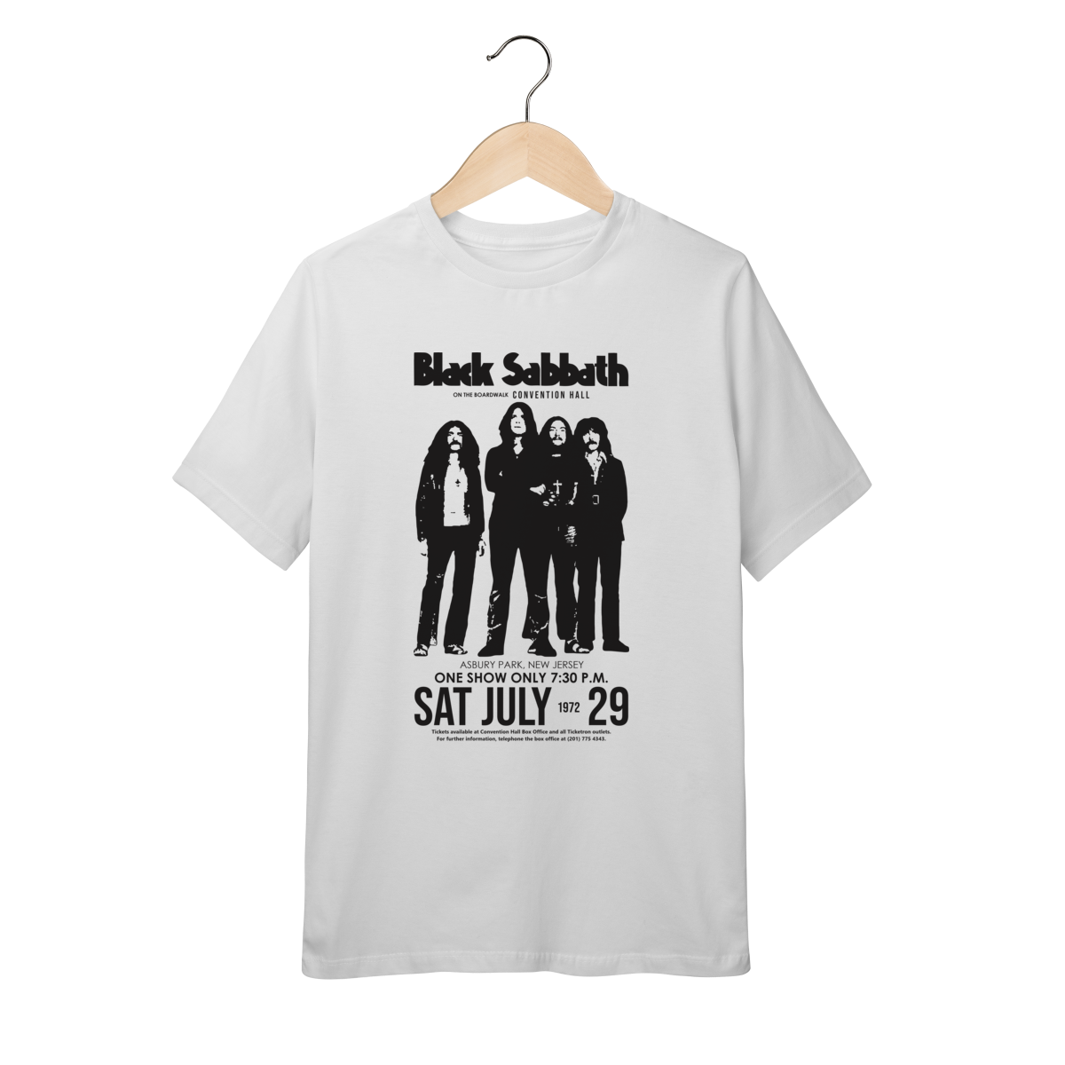 Nome do produto: Camiseta Black Sabbath