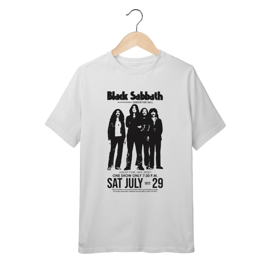 Camiseta Black Sabbath