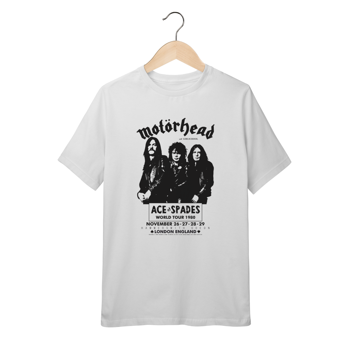 Nome do produto: Camiseta Motörhead Infantil - 10 a 14
