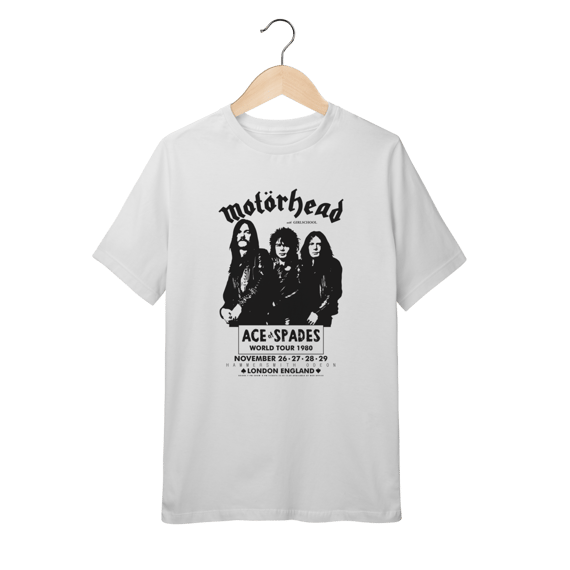 Camiseta Motörhead Infantil - 10 a 14