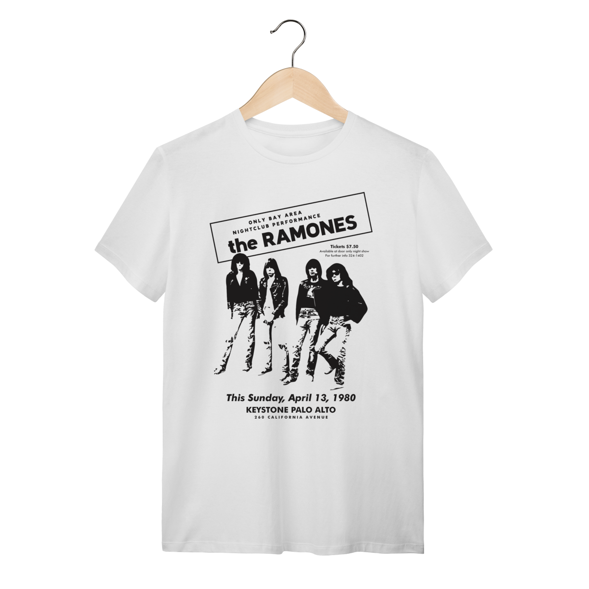 Nome do produto: Camiseta Ramones