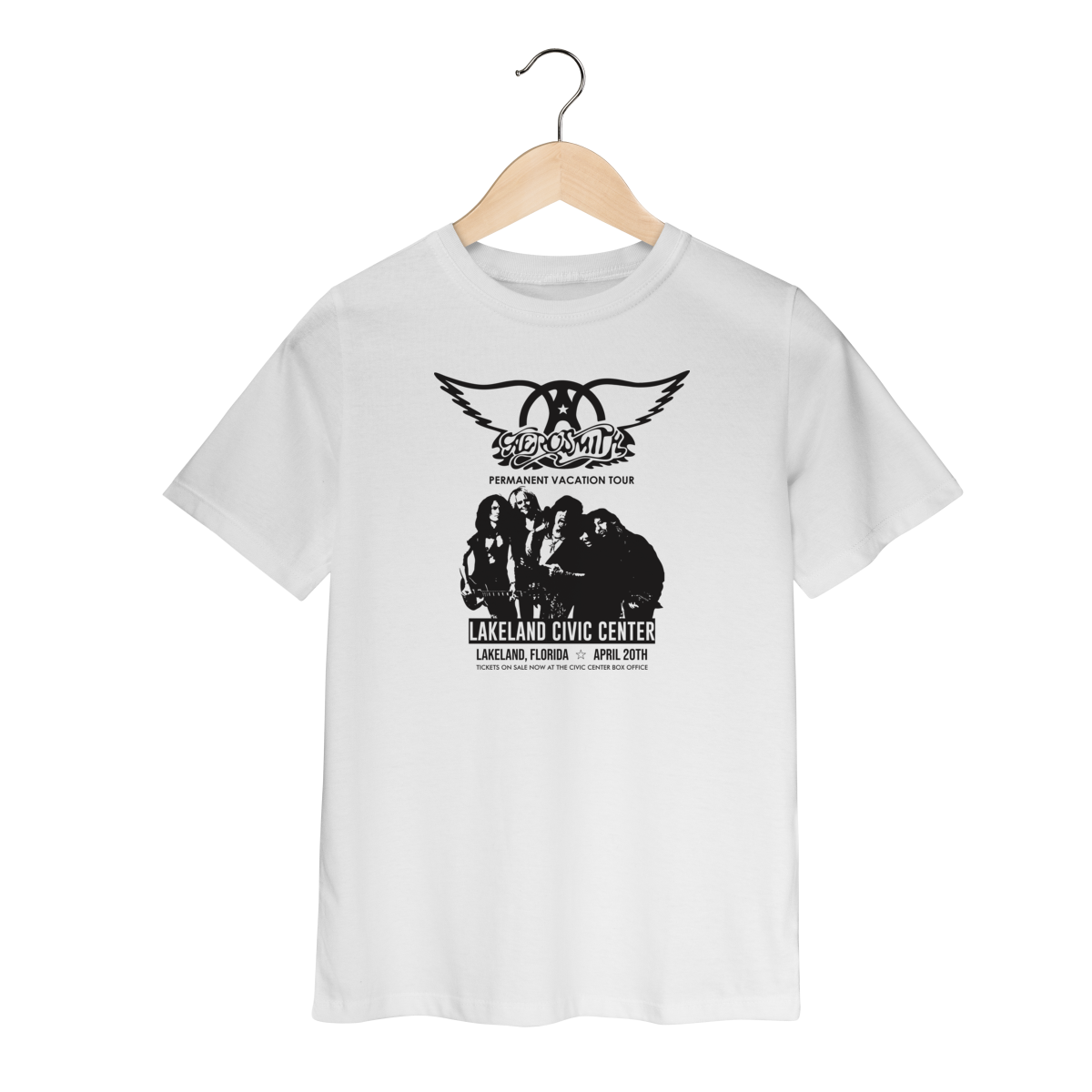 Nome do produto: Camiseta Aerosmith Infantil - 2 a 8