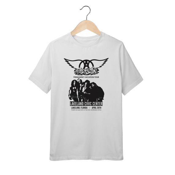 Camiseta Aerosmith Infantil - 10 a 14