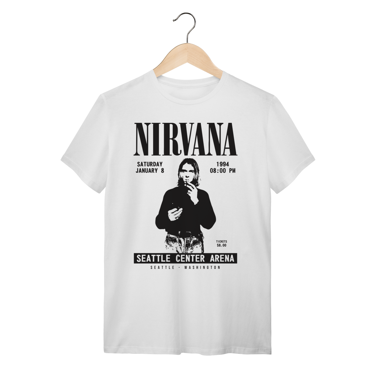 Nome do produto: Camiseta Nirvana
