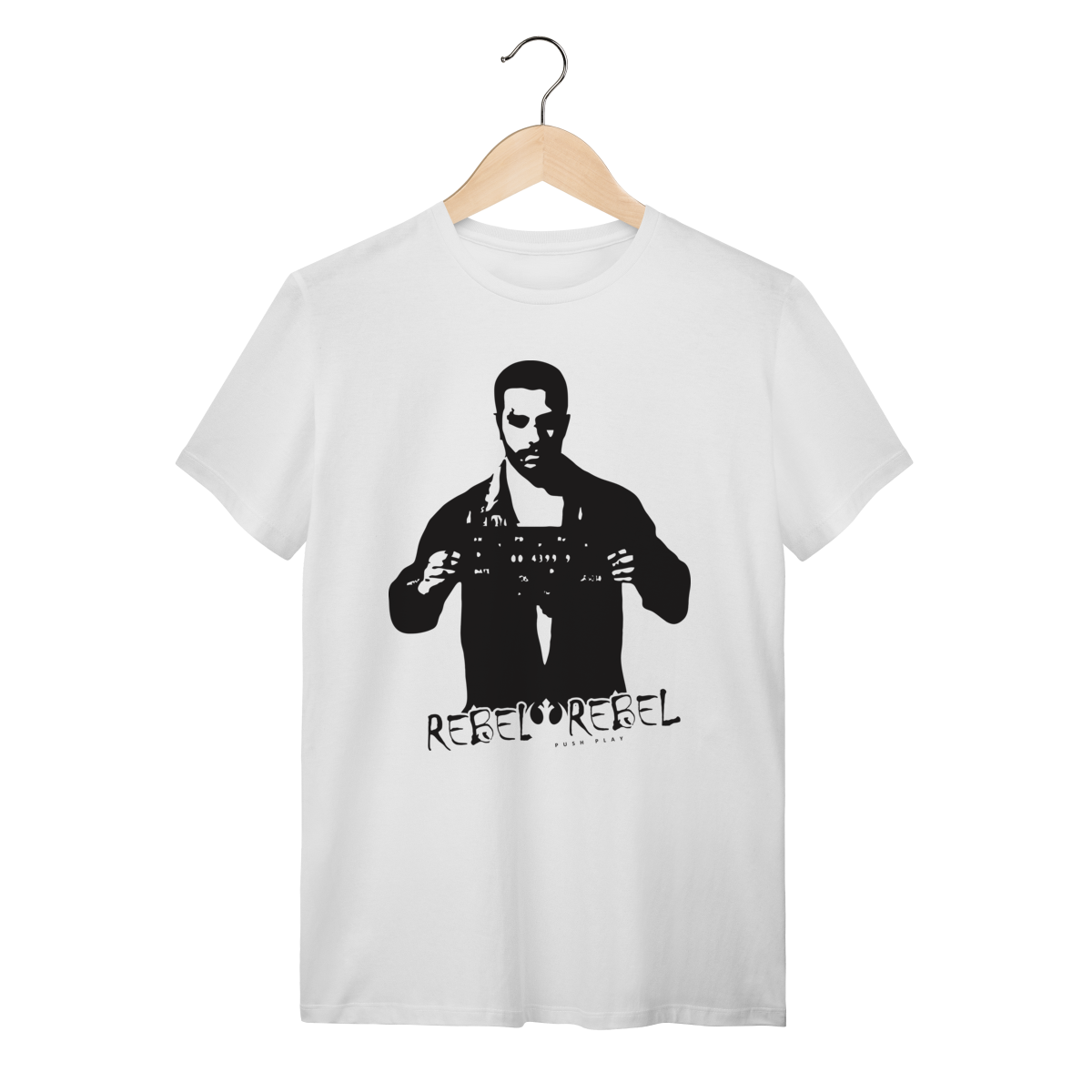 Nome do produto: Camiseta Rebel Rebel