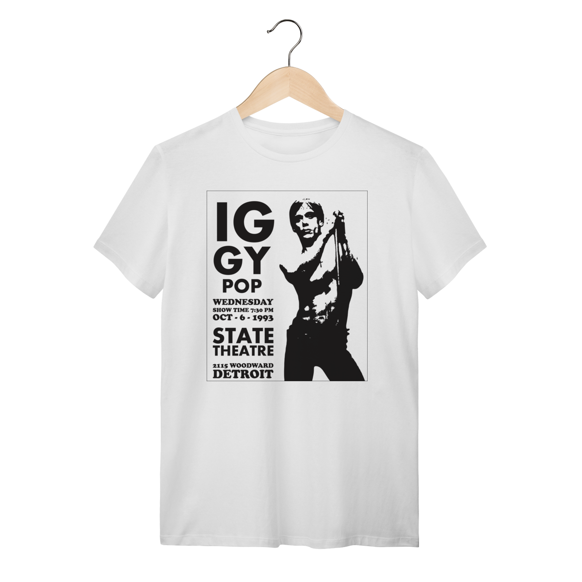 Camiseta Iggy Pop