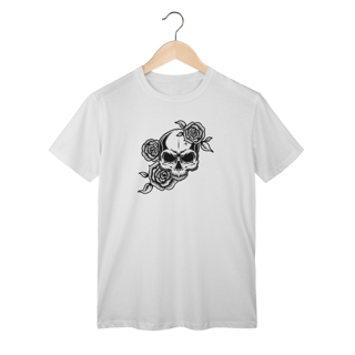 Nome do produto Camiseta Caveira Flor