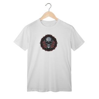 Nome do produto Camiseta Caveira Arame