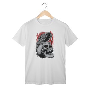 Nome do produto Camiseta Caveira Corvo