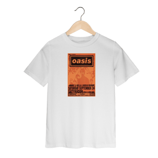 Nome do produto Camiseta Oasis Infantil - 2 a 8