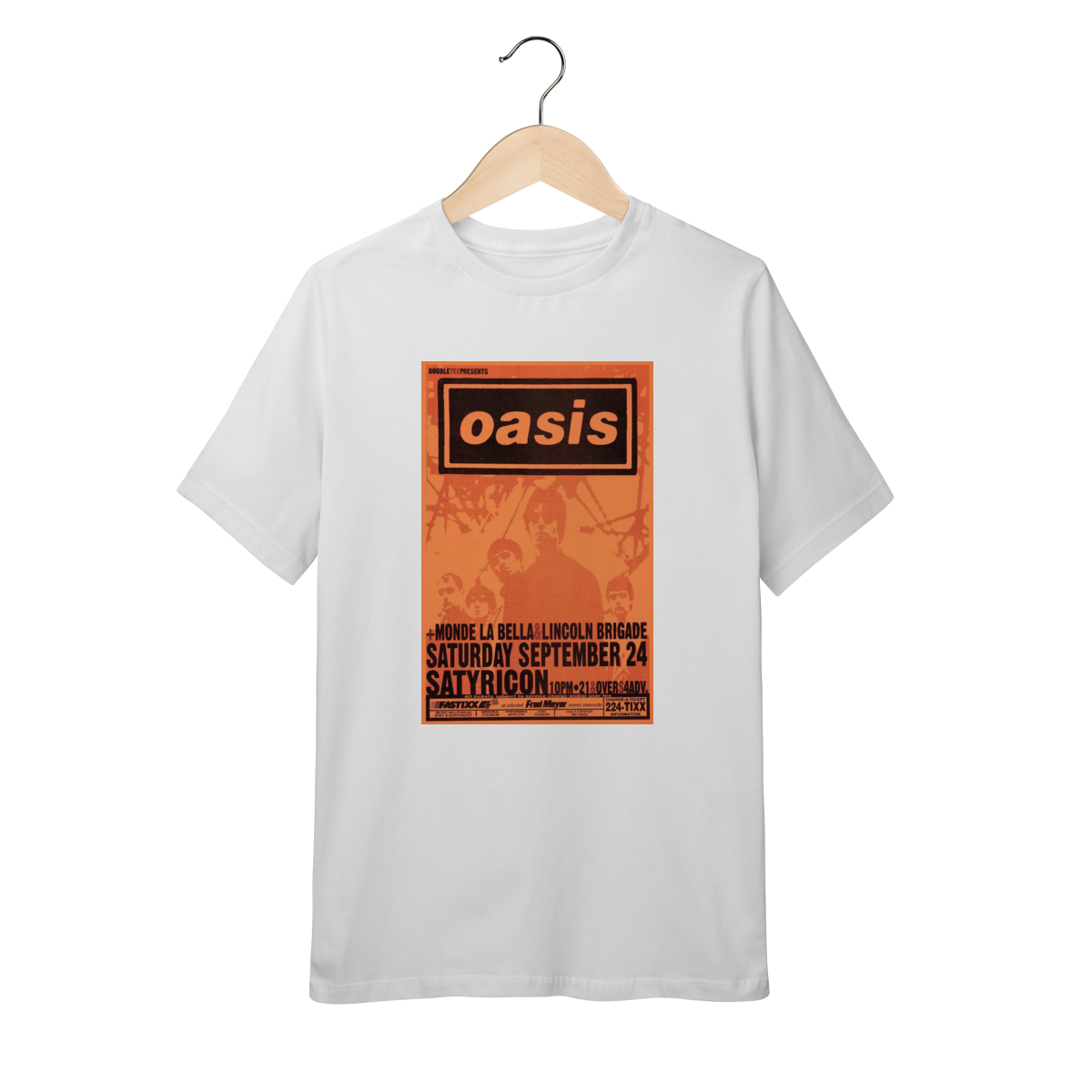 Nome do produto Camiseta Oasis Infantil - 10 a 14