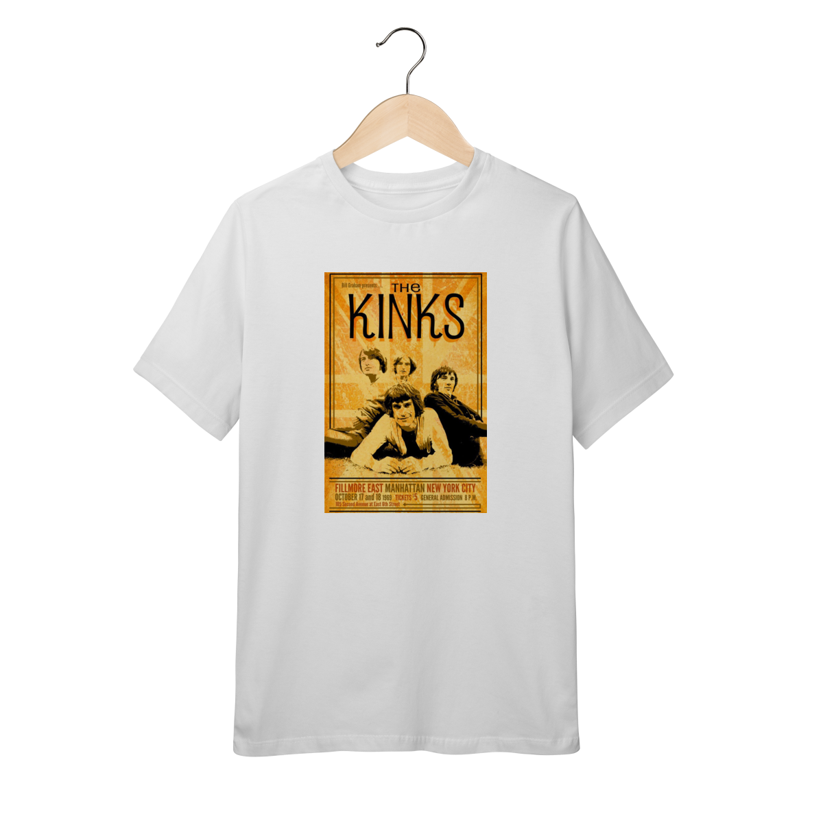 Nome do produto Camiseta The Kinks Infantil - 10 a 14