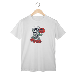 Nome do produto Camiseta Caveira Rosas
