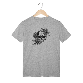 Nome do produto Camiseta Caveira Flor