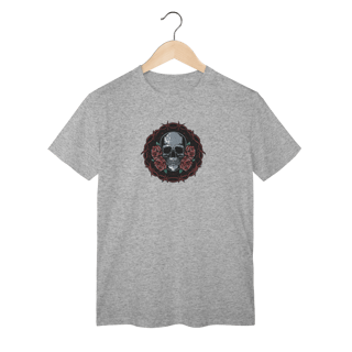 Nome do produto Camiseta Caveira Arame