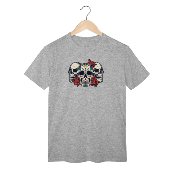 Camiseta 3 Caveiras