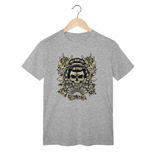 Nome do produto Camiseta Caveira 3 Cabeças