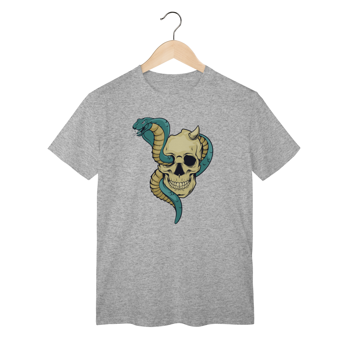 Nome do produto: Camiseta Caveira Naja