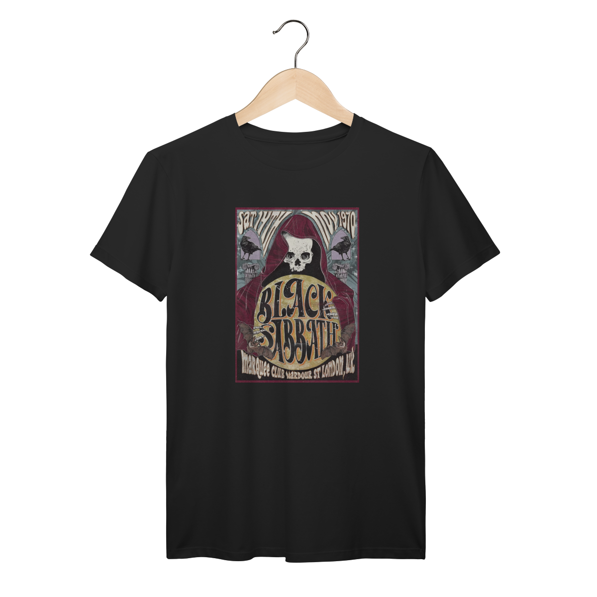 Nome do produto: Camiseta Black Sabbath