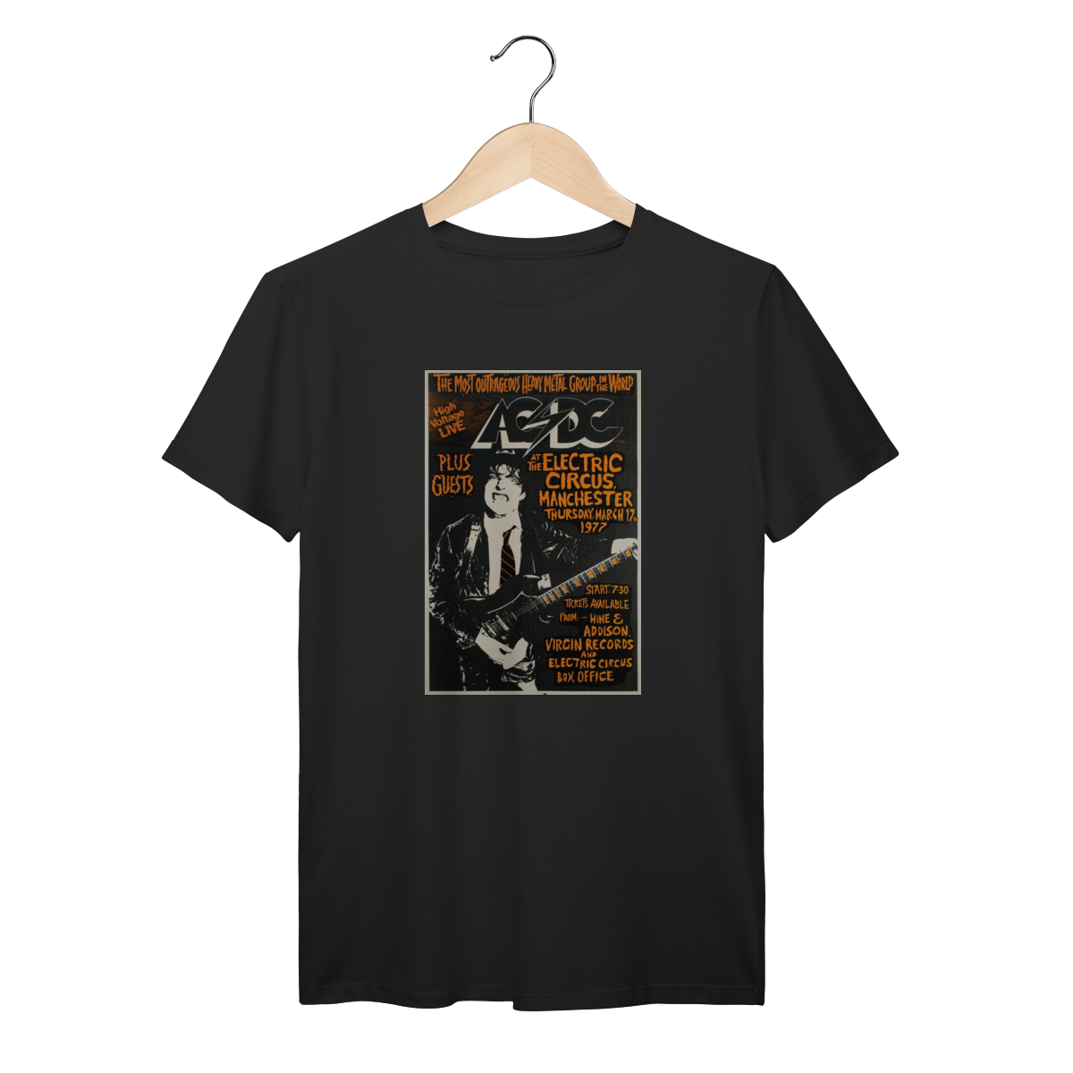 Nome do produto: Camiseta AC/DC
